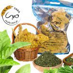 نان خشک سبزی و کنجد