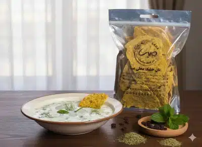 نان خشک کنار دیپ