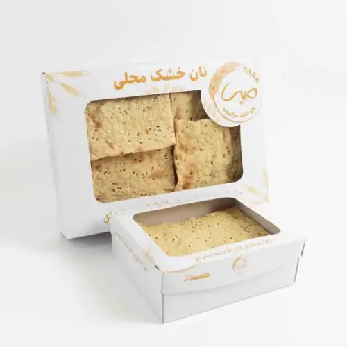 نان چیپسی کنجدی جعبه ای