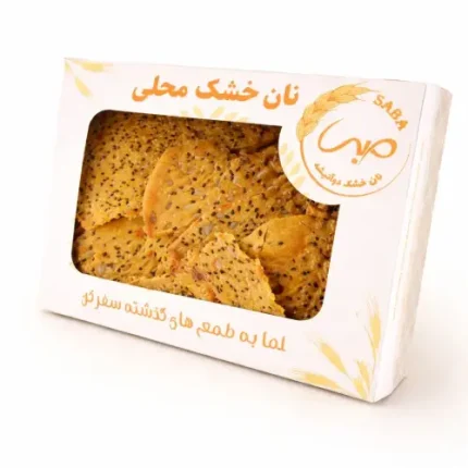 نان چیپسی چهار مغز جعبه‌ مقوایی