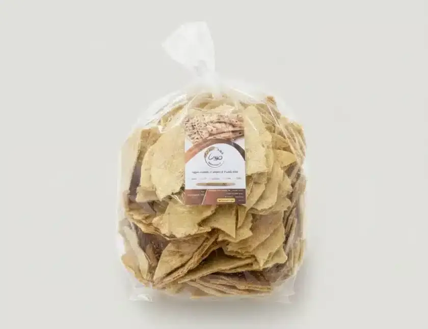 نان دو آتیشه یزدی ساده–بسته 1000 گرمی